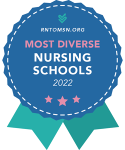 Award Badge for the Most Diverse Nursing Schools